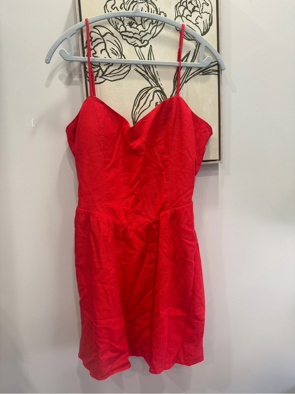 Hollister Red Short Dress Women’s Large ~ NEW WITH TAG